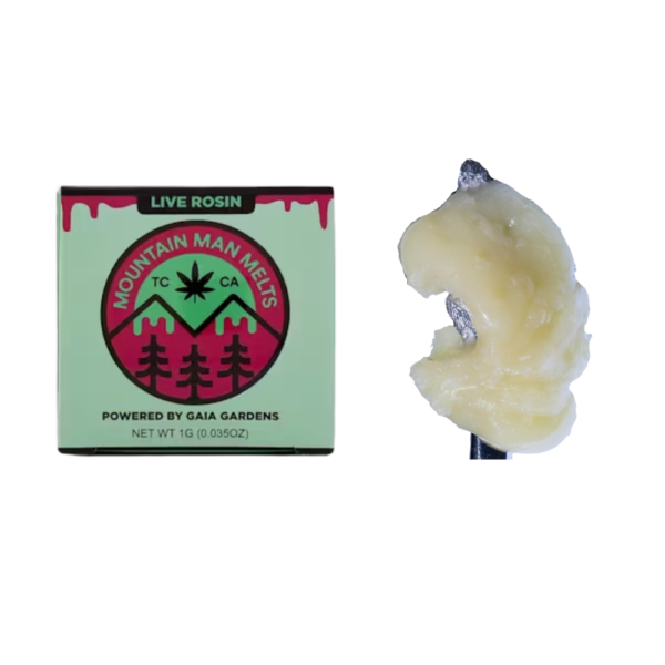 Mountain Man Vaparu, Vaparu Live Rosin, Mountain Man Melts, Living Soil Rosin, Premium Live Rosin, Solventless Rosin, Live Rosin 1G, Mountain Man Rosin, Cannabis Concentrates, Premium Cannabis Concentrate Mountain Man Vaparu Living Soil Premium Live Rosin is a 1G solventless cannabis concentrate made from fresh-frozen cannabis grown in living soil, with Mountain Man Melts emphasizing terpene expression and small-batch production.