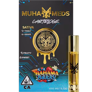 Bahama Berry Cartridge, Bahama Berry 1000MG, Bahama Berry Vape, Bahama Berry Cart, Muha Meds Bahama Berry, Muha Meds Cartridge, 1G Vape Cartridge, 1000MG THC Cartridge, Bahama Berry Sativa, Sativa Vape Cartridge, Cannabis Vape Cartridge, THC Vape Cartridge, Berry Cannabis Vape, Blueberry Cannabis Vape, Tropical Cannabis Vape, Sweet Cannabis Vape, Fruity Cannabis Vape, Energetic Cannabis Vape, Euphoric Cannabis Vape, Uplifting Cannabis Vape, Muha Meds Vape, High Potency Cartridge, Discreet Shipping, Puff Cannabis Dispensary