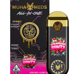Strawberry Runtz All In One, Strawberry Runtz 1000MG, Strawberry Runtz Vape, Strawberry Runtz Disposable, Strawberry Runtz Cannabis, Muha Meds Strawberry Runtz, 1000MG Cannabis Vape, 1G Cannabis Vape, All In One Vape, Hybrid Cannabis Vape, Strawberry Cannabis Vape, Sweet Cannabis Vape, Fruity Cannabis Vape, Tropical Cannabis Vape, Runtz Cannabis Vape, THC Vape, Premium Cannabis Vape, Puff Cannabis Dispensary, Discreet Shipping