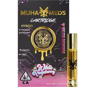 White Raspberry | Melted Diamonds Cartridge | 1000MG White Raspberry | Melted Diamonds Cartridge | 1000MG