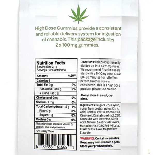 high-dose-sativa-3 High Dose – Cannabis Fruit Gummies (200mg / 800mg / 1600mg THC/CBD)