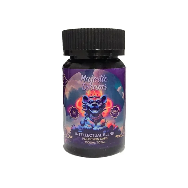 mysticdreams_intellectual_front-600x600 Majestic Dreams Capsules, Psilocybin Microdose, Microdose Capsules, Premium Capsules, Discreet Shipping, Cannabis Exotic Dispensary
