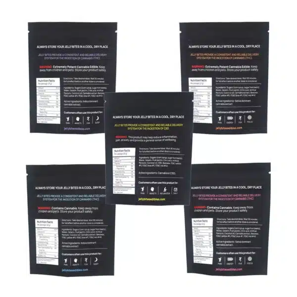 twistedextracts-bites Premium Balanced Cannabis Gummies from Cannabis Exotic Dispensary (CED)