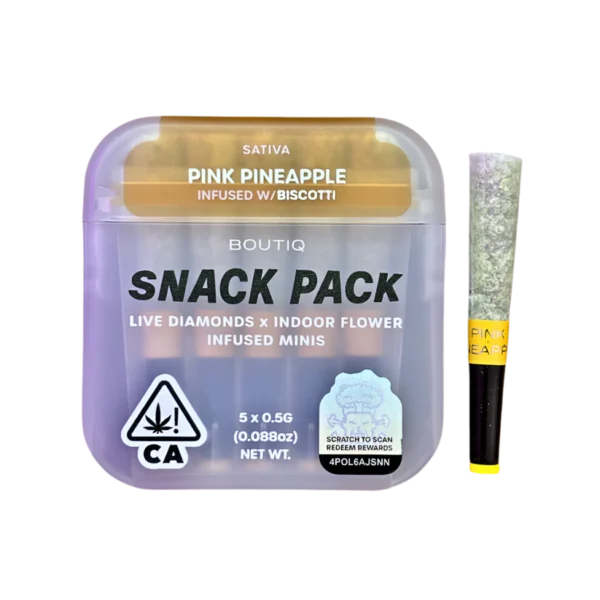 BOUTIQ Snack Pack pre-rolls, Pink Pineapple infused pre-rolls, Biscotti infused pre-roll pack, premium infused pre-rolls, exotic cannabis pre-rolls, boutique cannabis pre-rolls, infused flower pre-rolls, Cannabis Exotic Dispensary pre-rolls, CED infused products, discreet cannabis shipping BOUTIQ Snack Pack pre-rolls, Pink Pineapple infused pre-rolls, Biscotti infused pre-roll pack, premium infused pre-rolls, exotic cannabis pre-rolls, boutique cannabis pre-rolls, infused flower pre-rolls, Cannabis Exotic Dispensary pre-rolls, CED infused products, discreet cannabis shipping