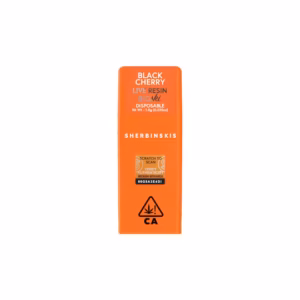 SHERBINSKIS Black Cherry, SHERBINSKIS Black Cherry Vape, SHERBINSKIS Black Cherry Disposable, Black Cherry Live Resin, SHERBINSKIS Live Resin Disposable, SHERBINSKIS 2G Disposable, Black Cherry Cannabis Vape, Live Resin Disposable Vape, Puff Cannabis Dispensary