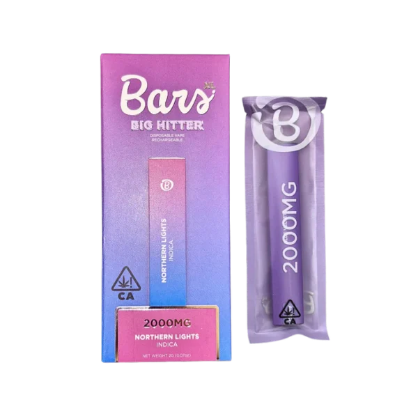 BARS XL, Northern Lights, Northern Lights 2G, Northern Lights Disposable, Northern Lights Vape, Northern Lights 2G Disposable, BARS XL Disposable, BARS XL 2G, 2G Disposable Vape, Indica Vape, Cannabis Disposable, Disposable Vape Pen, Northern Lights Indica, Afghani, Thai Genetics, Pine Vape, Earthy Vape, Woody Vape, Classic Cannabis Strain, Puff Cannabis Dispensary