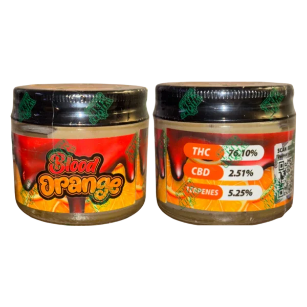 BLOOD ORANGE Whole Melt Extracts live resin badder, live resin badder 1oz, Whole Melt Extracts concentrates, premium cannabis badder, bulk live resin concentrate, dab concentrates 1oz, terpene-rich badder, solvent-based cannabis extract, Whole Melt Extracts badder jar, Cannabis Exotic Dispensary concentrates, CED premium extracts, trusted cannabis dispensary, reliable cannabis shipping, top-tier live resin badder