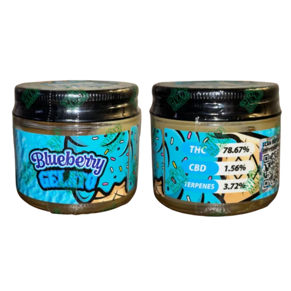 BLUEBERRY GELATO Whole Melt Extracts live resin badder, live resin badder 1oz, Whole Melt Extracts concentrates, premium cannabis badder, bulk live resin concentrate, dab concentrates 1oz, terpene-rich badder, solvent-based cannabis extract, Whole Melt Extracts badder jar, Cannabis Exotic Dispensary concentrates, CED premium extracts, trusted cannabis dispensary, reliable cannabis shipping, top-tier live resin badder