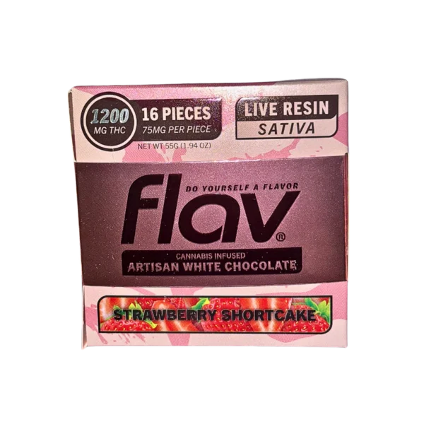Strawberry Shortcake Live Resin, Strawberry Shortcake White Chocolate, FLAV Artisan Cannabis, Strawberry Live Resin, White Chocolate Live Resin, Strawberry Cannabis Concentrate, Dessert Cannabis Profile, Live Resin Cannabis Product