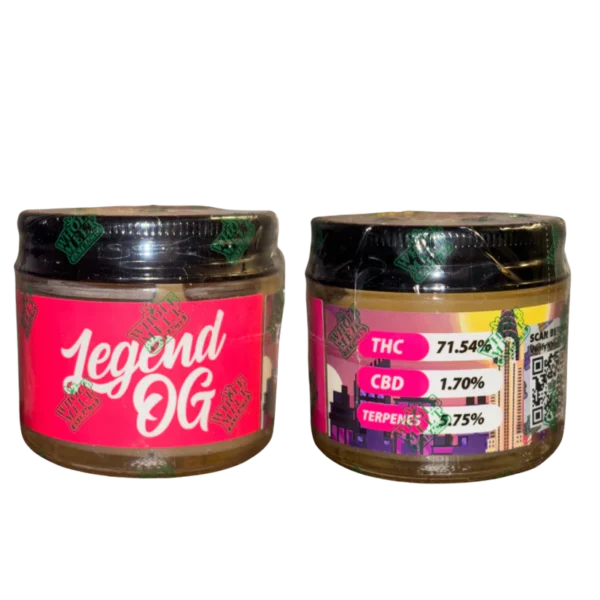 LEGAND OG Whole Melt Extracts live resin badder, live resin badder 1oz, Whole Melt Extracts concentrates, premium cannabis badder, bulk live resin concentrate, dab concentrates 1oz, terpene-rich badder, solvent-based cannabis extract, Whole Melt Extracts badder jar, Cannabis Exotic Dispensary concentrates, CED premium extracts, trusted cannabis dispensary, reliable cannabis shipping, top-tier live resin badder