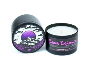 Sweet Explosion Candle, 6oz Soy Candle, Sweet Soy Candle, Odor Eliminating Soy Candle, Sweet Scented Candle, Odor Control Candle, 6oz Odor Eliminating Candle, Home Fragrance Candle, Home Fragrance Accessory, Discreet Cannabis Accessories